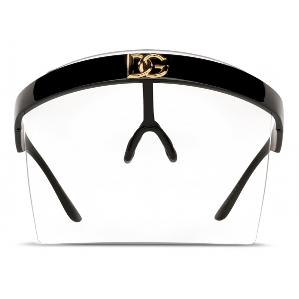 dolce and gabbana transparent glasses