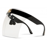 Dolce & Gabbana - Geometric Transparency Sunglasses - Black Transparent - Dolce & Gabbana Eyewear
