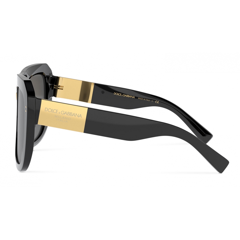 Dolce & Gabbana - Millennial Star Sunglasses - Black Gold - Dolce & Gabbana  Eyewear - Avvenice
