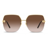 Dolce & Gabbana - DG Amore Sunglasses - Gold - Dolce & Gabbana Eyewear