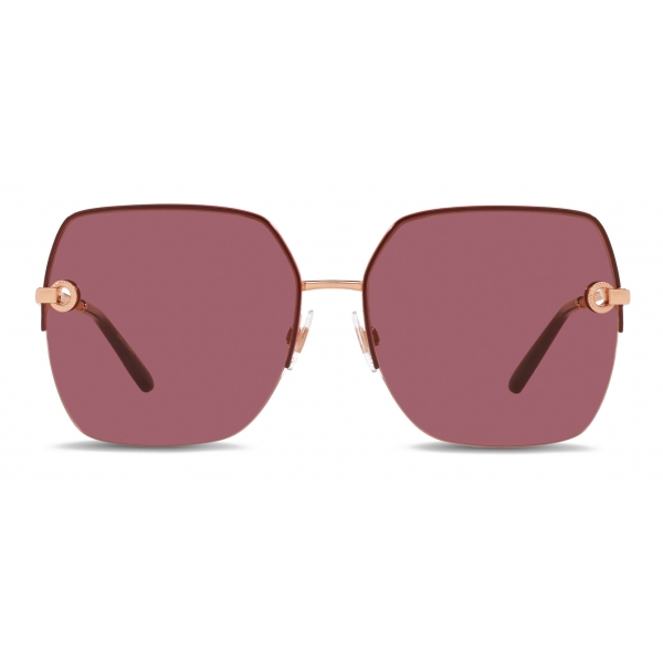 Dolce & Gabbana - DG Amore Sunglasses - Pink Gold - Dolce & Gabbana Eyewear