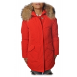 Woolrich - Parka With Detachable Fur - Red - Jacket - Luxury Exclusive Collection