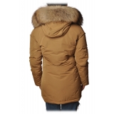 Woolrich - Parka With Detachable Fur - Beige - Jacket - Luxury Exclusive Collection