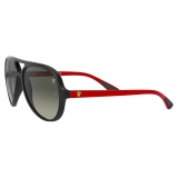 Ferrari - Ray-Ban - RB4125M F64471 57-14 - Official Original Scuderia Ferrari New Collection - Sunglasses – Eyewear