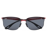 Ferrari - Ray-Ban - RB4322M F601H2 63-15 - Official Original Scuderia New Collection - Occhiali da Sole - Eyewear