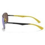 Ferrari - Ray-Ban - RB8313M F0096G 61-13 - Official Original Scuderia New Collection - Occhiali da Sole - Eyewear