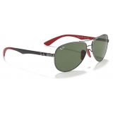 Ferrari - Ray-Ban - RB8313M F00171 61-13 - Official Original Scuderia New Collection - Occhiali da Sole - Eyewear