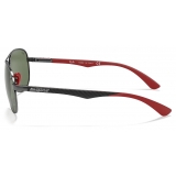 Ferrari - Ray-Ban - RB8313M F00171 61-13 - Official Original Scuderia New Collection - Occhiali da Sole - Eyewear