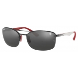 Ferrari - Ray-Ban - RB3617M F0096G 62-18 - Official Original Scuderia New Collection - Occhiali da Sole - Eyewear