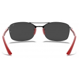 Ferrari - Ray-Ban - RB3617M F0096G 62-18 - Official Original Scuderia New Collection - Occhiali da Sole - Eyewear