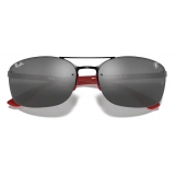 Ferrari - Ray-Ban - RB3617M F0096G 62-18 - Official Original Scuderia New Collection - Occhiali da Sole - Eyewear