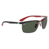 Ferrari - Ray-Ban - RB8324M F05071 64-15 - Official Original Scuderia New Collection - Occhiali da Sole - Eyewear