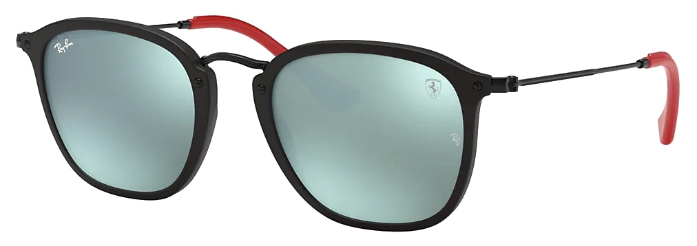 Ferrari Ray Ban RB2448NM F60230 51 21 Official Original Scuderia New Collection Occhiali da Sole Eyewear Avvenice