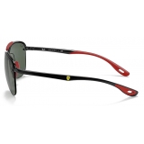 Ferrari - Ray-Ban - RB3662M F02871 59-17 - Official Original Scuderia New Collection - Occhiali da Sole - Eyewear