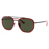 Ferrari - Ray-Ban - RB3748M F03531 52-22 - Official Original Scuderia New Collection - Occhiali da Sole - Eyewear