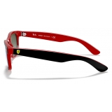 Ferrari - Ray-Ban - RB2132M F63830 55-18 - Official Original Scuderia New Collection - Occhiali da Sole - Eyewear