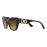 Dolce & Gabbana - DG Amore Sunglasses - Havana - Dolce & Gabbana Eyewear