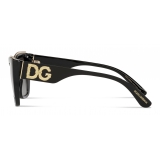 Dolce & Gabbana - DG Amore Sunglasses - Black - Dolce & Gabbana Eyewear