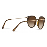 Dolce & Gabbana - Occhiale da Sole Slim Combine - Avana Oro - Dolce & Gabbana Eyewear