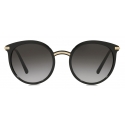 Dolce & Gabbana - Occhiale da Sole Slim Combine - Nero Oro - Dolce & Gabbana Eyewear