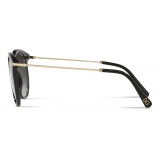 Dolce & Gabbana - Occhiale da Sole Slim Combine - Nero Oro - Dolce & Gabbana Eyewear