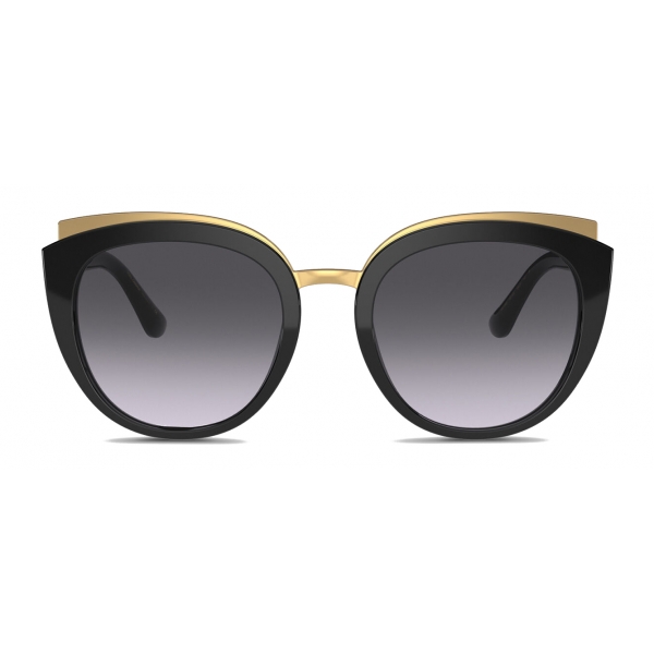 Dolce & Gabbana - Occhiale da Sole Print Family - Nero - Dolce & Gabbana Eyewear