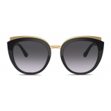 Dolce & Gabbana - Occhiale da Sole Print Family - Nero - Dolce & Gabbana Eyewear