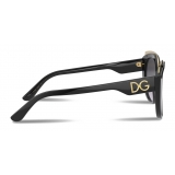 Dolce & Gabbana - Occhiale da Sole Print Family - Nero - Dolce & Gabbana Eyewear