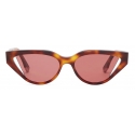 Fendi - Fendi Way - Cat-Eye Sunglasses - Havana Pink - Sunglasses - Fendi Eyewear