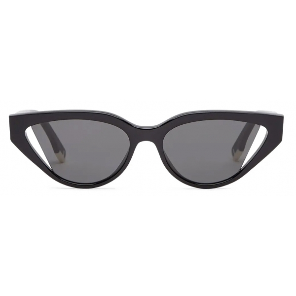 Fendi - F is Fendi - Cat Eye Sunglasses - Black - Sunglasses - Fendi Eyewear  - Avvenice