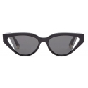 Fendi - Fendi Way - Occhiali da Sole Cat-Eye - Nero - Occhiali da Sole - Fendi Eyewear