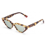 Fendi - Fendi Way - Cat-Eye Sunglasses - Havana Yellow Grey - Sunglasses - Fendi Eyewear