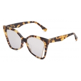 Fendi - Fendi Way - Square Sunglasses - Havana Yellow Grey - Sunglasses - Fendi Eyewear