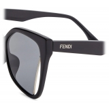 Fendi - Fendi Way - Square Sunglasses - Black Grey - Sunglasses - Fendi Eyewear