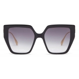 Fendi - Baguette - Square Sunglasses - Black Gray - Sunglasses - Fendi Eyewear