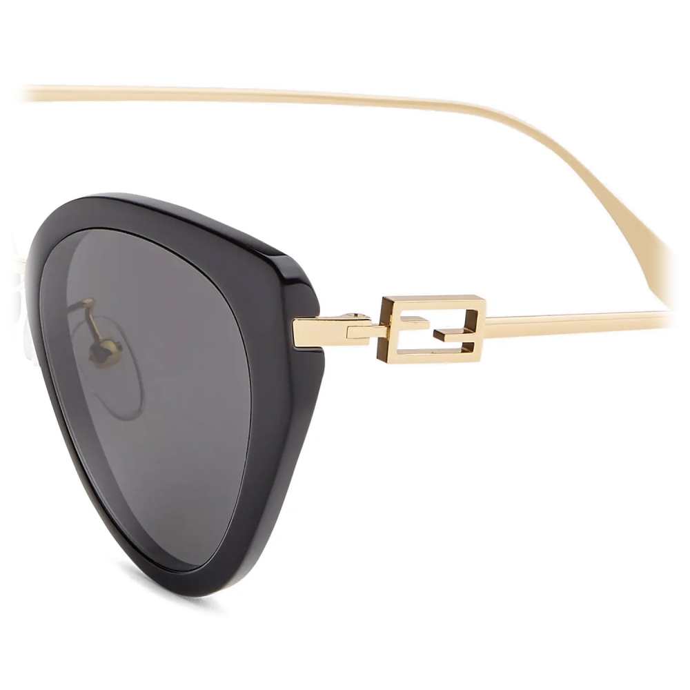 Fendi Eyewear Baguette Ff-monogram Cat-eye Sunglasses - ShopStyle