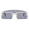 Fendi - FS Fendi Technicolor - Occhiali da Sole Mascherina - Argento Grigio - Occhiali da Sole - Fendi Eyewear