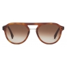 Fendi - Fendi Diagonal - Occhiali da Sole Pilot - Havana Marrone Giallo - Occhiali da Sole - Fendi Eyewear