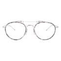 Thom Browne - Grey Tortoise Pantos Glasses - Thom Browne Eyewear