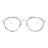Thom Browne - Grey Tortoise Pantos Glasses - Thom Browne Eyewear