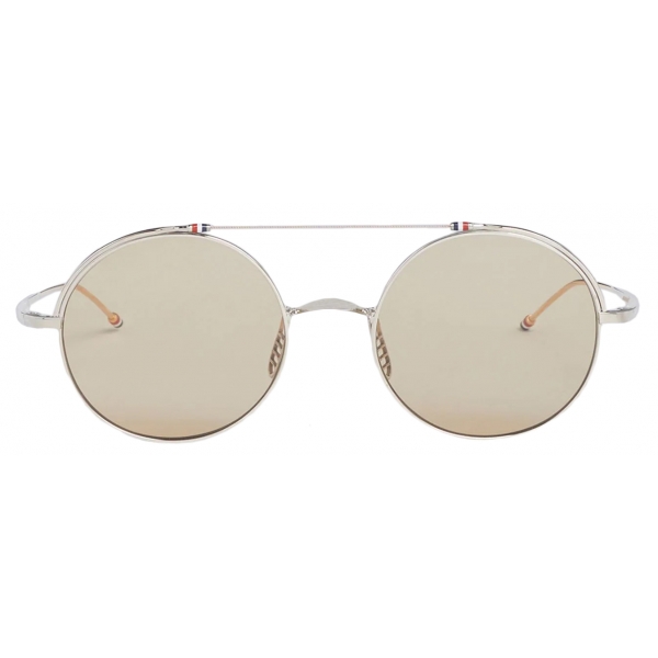 Thom Browne - Gold Round Glasses - Thom Browne Eyewear
