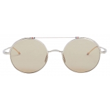 Thom Browne - Gold Round Glasses - Thom Browne Eyewear