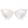 Tiffany & Co. - Cat Eye Sunglasses - Light Gray Silver - Atlas Collection - Tiffany & Co. Eyewear