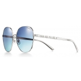 Tiffany & Co. - Occhiale da Sole Rotondi - Argento - Collezione Atlas - Tiffany & Co. Eyewear