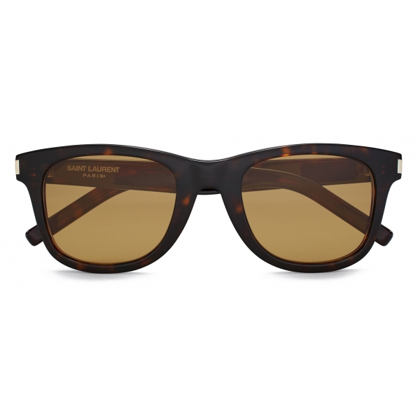 Yves Saint Laurent - Classic SL 51 Sunglasses - Dark Camel - Sunglasses - Saint Laurent Eyewear