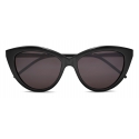 Yves Saint Laurent - Monogram SL M81 Sunglasses - Black - Sunglasses - Saint Laurent Eyewear