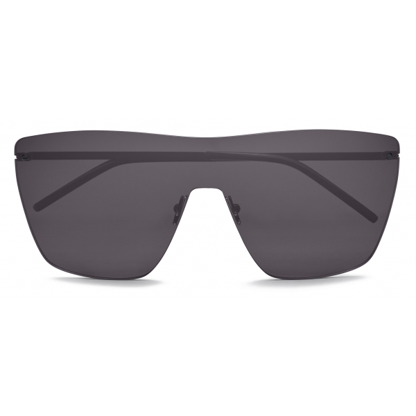 Yves Saint Laurent - SL 463 Shield Sunglasses - Black - Sunglasses - Saint Laurent Eyewear