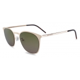 Yves Saint Laurent - SL 28 Slim Metal Sunglasses - Light Gold - Sunglasses - Saint Laurent Eyewear