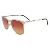 Yves Saint Laurent - SL 51 Slim Metal Sunglasses - Light Gold - Sunglasses - Saint Laurent Eyewear