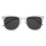 Yves Saint Laurent - SL 51 Slim Metal Sunglasses - Silver - Sunglasses - Saint Laurent Eyewear